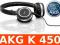 Słuchawki AKG K450 K 450 Nauszne 3D-AXIS Dealer