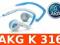 Słuchawki AKG K316 K 316 sportowe Dealer GW 24