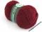 #DIVA włóczka 100% PROMOCJA 360m bordo 035 #