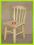 KRZESEŁKO DZICIĘCE SOLIDNE DREWNIANE SOSNOWE TANIO