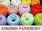 + SZNUREK GRUBY PAPIEROWY kolorowy TWIST ART 10m