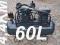 SPRĘŻARKA KOMPRESOR 60L 2 TŁOKI 4,4KM  390L/MIN GW