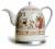 Czajnik ceramiczny ZŁOTY PAW