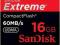 SanDisk Extreme Compact Flash 16GB 60 MB/s