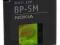 BP-5M Bateria ORYGINALNA 5700 6500 6220 Classic FV