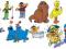 10 SESAME STREET naklejki duży ofertaspecjalna