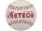 Piłka Baseball Meteor skóra naturalna 141 g