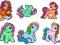 10 my little pony  naklejki  oferta specjalna
