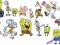 10 spongebob  naklejki  oferta specjalna