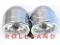 LAMPA PODWOJNA H4 METAL CHROM STREET 110mm SREBRNA