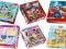 Puzzle Trefl 4w1 Cars Kubuś Smerfy Roszpunka