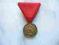 Medal Serbia medal w klasie złotej za zasługi dla