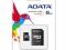 Karta Micro SD ADATA 8 Gb + ADAPTER