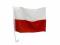 FLAGA POLSKI SAMOCHODOWA