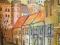 KRAKÓW - akryl, płótno na blejtramie 70x50 Pń