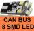 POSTOJÓWKI LED CAN BUS 8 SMD Diody W5W T10 R10 RYB