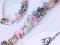 BRANSOLETKA SREBRNA Z KORALIKAMI BEADS NA PREZENT