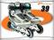 Rolki rekreacyjne SPOKEY GT szare r. 39 ABEC7
