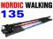 KIJE NORDIC WALKING * 135 cm * TELESKOP 4 KOLORY |