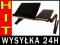 ALUMINIOWY STOLIK POD LAPTOPA 2 BLATY CHŁODZENIE