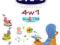 Chicco Quattro jeździk pchacz 3 kolory + GRATIS