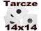 Tarcze strzeleckie tekturowe 14x14 50 szt.