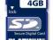 KARTA PLATINUM SD 4GB STANDARD SD (NIE SDHC) WA-WA