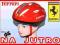 KASK ROWER rolki BIEGACZ FERRARI 51-55 LEKKI
