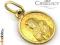 Złoty MEDALIK Z MATKĄ BOŻĄ  AlleZloto_pl