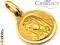 Piękny złoty MEDALIK Z MATKĄ BOŻĄ  AlleZloto_pl