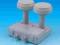 KONWERTER SATELITARNY MONOBLOCK TWIN  BLUE LINE