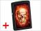 Nowa zapalniczka  Zippo 28307 BURNING SKULL  Nowa