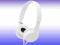 Słuchawki nauszne SONY MDR-ZX 100W białe