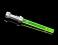 LEGO STAR WARS MIECZ LIGHTSABER ZIELONY METALIK