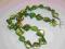 MASA PERŁOWA - zieleń morska - naszyjnik 57,5 cm