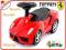 CZERWONY JEŹDZIK ~FERRARI~+DŹWIĘKI+ALUFELGI HIT