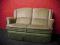 Komplet sofa plus 2 fotele zamszowe - Lodz
