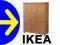 NAJTANIEJ IKEA LEKSVIK SZAFA BEJCA PATYNOWA SZAFKA