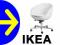 13%TANIEJ IKEA SKRUVSTA FOTEL OBROTOWY BIUROWY