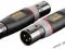 Adapter XLR/M 3pin > XLR/M 3pin, XGA25 -PL