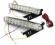LAMPY DZIENNE! 2X20 LED SMD E4 RL AUTOMAT DRL