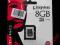 Karta KINGSTON MicroSDHC 8GB Class4 ProSIDE Zgierz