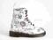 DR MARTENS PASCAL GREY TAPESTRY FLOWERS r. 3(36)