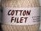 Cotton filet ecru 9438