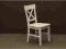 Nowość krzesło, krzesła białe, lite drewno, okazja