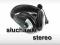 SŁUCHAWKI NAUSZNE STEREO Z MIKROFONEM DO PC SKYPE