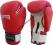 Rękawice bokserskie FIGHTER skóraPU,czerwone 12 OZ