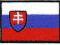 Słowacja Naszywka - Flaga Słowacji (5 cm x 3,5 cm)
