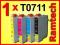 1 TUSZ T0711-T0714 do EPSON SX115 SX215 SX415