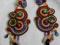SUTASZ kolczyki ANASTASIA soutache